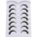 Pooplunch Cat Eye False Eyelashes - 8D Volume Fluffy Wispy Natural Lashes (7 Pairs, 3-12MM) - Buy Online on SooperMarket.com