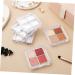 Gogogmee 6 Pcs Eye Shadow Empty Boxes Clear Eyeshadow Pans Eyeshadow Palette Transparent - Buy Online on SooperMarket.com