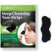 Pore Strips(80pcs) Natural Charcoal Blackhead Strips for All Skin Type Nose Strips for Blackheads Charcoal Pore Cleansing Strips Black Heads Strip Nose Blackhead Remover Strip Blackhead Remover for Face 80pcs pore blackh...