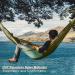 COVACURE Double Camping Hammock with Net - Lightweight & Portable for Outdoor, Hiking, Backpacking - Green - Buy Online on SooperMarket.com