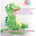 Doladola Unisex Baby Dragon Romper | Hooded Cartoon Animal Jumpsuit for Infants 0-3 Months - Buy Online on SooperMarket.com