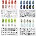 RUNRAYAY 6Pcs Ocean Animal Flower Stamping Plate Collection for Halloween & Christmas Nail Art - Buy Online on SooperMarket.com