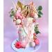 JEVENIS Pink Balls & Butterfly Cake Decorations | Baby Shower Boho & Rose Themes | International Shipping - Buy Online on SooperMarket.com