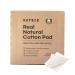 varuza Premium Unbleached 100% Cotton Pads for Face Toner- Lint Free Triple Layers Face Pads for Toner Mask, Nail and Makeup Removal 300 Count 300 Count (Pack of 1) 3 Layers (1.96 X 2.55 In)