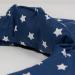 Cozy Neck Pillow with Stand-Up Collar - Stars Blue | Rapeseed Heat Pad & Warmer for Ultimate Comfort - Buy Online on SooperMarket.com