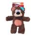 Rosewood Multi-Function Tough Dog Toy with Rope Core And Squeaker clear for All Breed Sizes