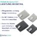 Buy Elexaclean Flush Sponge Pot Cleaner Set - 6-Seater 12x10 cm Washable Microfiber - Dark Gray | Reusable & Large Version - Buy Online on SooperMarket.com