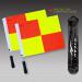 AGORA Pro Line Premium Soccer Referee Flags with Case - Professional-grade equipment for accurate match officiating - Buy Online on SooperMarket.com