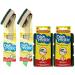 2X Dishmatic Fillable Washing up Brush and Sponge - Easy Grip Dish Cleaner - with 6X Dishmatic General Purpose Brush Sponge Refills 2X Dishmatic Brush + 6X Refills