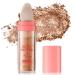Ofanyia Highlighter Powder Stick Polvo de Hadas Highlight Patting Powder Body Brighte Shimmer Threee-Dimensional Sparkle Patting Powder For Face Eyes Lips Hair Body Glow Makeup 01# Gold 9 G (1 Pack)