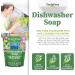 Truly Free Auto Dishwasher Soap 12.5oz - Natural Concentrated Dishwasher Detergent Hard Water Stain Remover No Harmful Ingredients - Sparkling Clean Dishes - Buy Online on SooperMarket.com