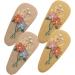 ABOOFAN 6 Pairs Hairpin No Slip Fabric Hair Clip Kids Accessories for Girls Kids Hair Clip Girl Cute Hair Barrettes for Fine Hair Baby Hair Pin Alloy Toddler Little Girl Cloth Flowers - Buy Online on SooperMarket.com