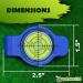 CornStars Cornhole Level - Instant & Accurate Measurements for All Boards & Sets - Improve Your Outdoor Game - Throw Bags Straight - Indoor/Outdoor Blue - Buy Online on SooperMarket.com