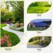 EfuturTime Large Metal Bird Bath & Feeder - Adjustable Stands - Winterproof Frost-Safe Garden Decor 30 x 90 cm - Buy Online on SooperMarket.com