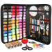 GOANDO Sewing Kit for Adults Needle and Thread Kit for Sewing Upgrade 41 XL Spools of Thread 206 Pcs Oxford Fabric Case Portable Basic Sewing Repair Kits for Beginners Traveler Emergency Extra Large- 206 PCS