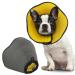 BONTHEE Soft Dog Cone Alternative After Surgery Dog Cone Collar for Small Dogs Adjustable Dog Recovery Collars for Pet Lightweight E-Collars for Dogs Elizabethan Collar for Dogs Stop Licking(XL) S Yellow