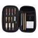 BOOSTEADY Pistol Cleaning Kit Weapon Cleaning Kit Gun Cleaning Kit Brush Sawtooth Cotton Mops .357 / .38 / 9mm.40.45 Caliber
