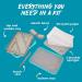 WetNDri Stay Wet Palette Kit for Acrylic Miniature Painting - 50pc Pallet Paper, 2 Sponge, Warhammer 40K Model Paint Brush Holder - Paint Mixing Storage Container with Lid - Buy Online on SooperMarket.com