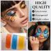 Neon Orange Face Paint Stick | Sports Eye Black Skeleton Clown Zombie & Vampire Makeup - Ideal for Halloween & Cosplay - Buy Online on SooperMarket.com