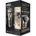 Braun 9299cc Series 9 Men's Electric Beard Trimmer with Blade Cleaning Station and Travel Case Gold Edition - Buy Online on SooperMarket.com
