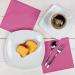 HEKU 100 Single-Colored Pink Napkins - 3-Layer 33x33cm | Highly Absorbent & Stylish | Perfect for Events & Gastronomy | Practical 5-Pack - Buy Online on SooperMarket.com