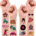50s Temporary Tattoos (96PCS) - Birthday Party Decorations & Favors for Fans | Women, Men, Boys, Girls | School Prizes & Gifts - Buy Online on SooperMarket.com