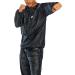 Bally Total Fitness Men's Sauna Suit in Black - Size Large-X-Large - Buy Online on SooperMarket.com