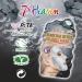 7th Heaven Charcoal Detox Bubble Sheet Face Mask - Purifying Charcoal & Oxygen Bubbles for All Skin Types - Quick Pore Cleansing - Buy Online on SooperMarket.com