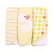 Spasilk Baby 3 Pack Soft Terry Hooded Towel Set for Newborn Boys and Girls - Yellow - Buy Online on SooperMarket.com