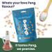 Peng Roasted Chickpeas Snack (110g) - Plant-Based High Protein Sea Salt & Vinegar Flavor - Buy Online on SooperMarket.com