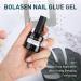 BOLASEN 5-in-1 Gel Nail Glue - Extra Strong Brush On Nail Adhesive for Acrylic Tips, Broken Nails, UV/LED Curing 8ml - Buy Online on SooperMarket.com