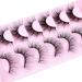 PHKERATA 15MM Wispy Cat Eye False Eyelashes Kit - 7 Pairs + 5ML Glue for Natural, Fluffy Look - Buy Online on SooperMarket.com