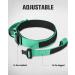 Joytale Tactical Dog Collar | Durable Dog Collar with Handle for Large Dogs | XL Turquoise with QR Code Dog Tag - International Shipping Available - Buy Online on SooperMarket.com