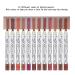 Ownest 12-Piece Lip Liner Pen Set - Matte Nude Lip Liner Pencil Kit for High Pigment and Sexy Lips - Buy Online on SooperMarket.com