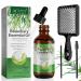 Rosemary Essential Oil with Scalp Massager for Hair Growth - Nourishes and Stimulates Hair 100% Organic