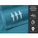 Tukasa Linens 16 Pack Cotton Washcloths - 12x12 Inches - Highly Absorbent Face and Body Towels - Multipurpose and Lightweight - Travel and Bath Towel - Multi-Color - Buy Online on SooperMarket.com