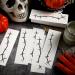 Halloween Stitches Temporary Tattoo Stickers - Horror Cosplay Scars for Adults & Kids - Halloween Party Decor - Set of 20 Sheets - Buy Online on SooperMarket.com