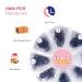 Combo 3 Pack of 1000 Premade Mixed Length Volume Lash Extensions - Customizable Mega Eyelash Fans for Ultimate Beauty - Buy Online on SooperMarket.com