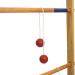 Ladder Toss Double Wooden Ladder Ball Game with Carrying Case - Durable Finish, Outdoor Fun - Buy Online on SooperMarket.com
