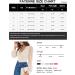 Fayenne Womens Tops Deep V Neck Cross Wrap Sexy Tops Polka Dot Mesh Long Sleeve T Shirt Casual Blouses S Beige - Buy Online on SooperMarket.com