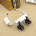 Headband LED Lights Magnifier Eye Glasses Watch Repair Loupe Jeweler Glass 10X 15X 20X 25X for Household Headband Magnifier with Led Light for Jewelry - Buy Online on SooperMarket.com