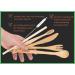 C4wrd Reusable 6-Piece Bamboo Cutlery Set in Metal Tin | Eco-Friendly Travel Utensils for On-the-Go Dining - Buy Online on SooperMarket.com