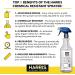 HARRIS 32oz Chemically Resistant Spray Bottles - 3-Pack for Cleaning Solutions | Professional Grade | Water Resistant - Buy Online on SooperMarket.com