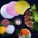 Lyan Mekong River Banh Trang Vietnamese Rice Paper Wrappers Spring Roll Wrappers Rice Wrappers for Vegan Spring Rolls- (300g Square 22cm) 3 Colours - Buy Online on SooperMarket.com