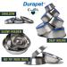Our Pets DuraPet Stainless Steel Non-Slip Cat Food Bowls - 1-1.75 Cups Capacity - Easy to Clean Cat Dish - Buy Online on SooperMarket.com