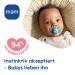 MAM Original Day & Night Pacifier Set - Sustainable & Organic 0-6 Months - Skinsoft Silicone Includes Pacifier Box - B r/Otter/Hase/Moon Blue - Buy Online on SooperMarket.com