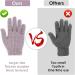 Sibba Exfoliating Gloves - Natural Loofah Bathing Gloves for Body and Face - Double Sided Shower Body Gloves - Dead Skin Remover - Purple - Buy Online on SooperMarket.com
