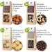 Wellnuss Ladiesnight Gift Set | Premium Nut & Chocolate Snacks for Women | Perfect Gift for Girlfriend Mother Sister - 8 Snacks in Birch Wood Box - Buy Online on SooperMarket.com