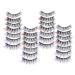 ABOOFAN 14 Pairs False Lashes Fake Eyelashes Individual Lashes Curl Lash Extensions Lash Clusters Cluster Lashes Lash Extensions Clusters Fake Lashes Imitation Extend Multi-layer