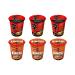 Nongshim Shin Cup Plus Kimchi Cup Instant Noodle Soup Ramen (Pack of 6) by CNMART